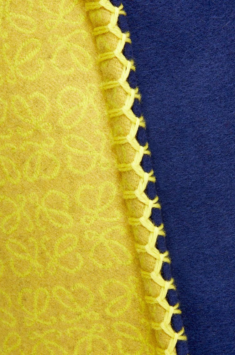 Anagram cushion in wool