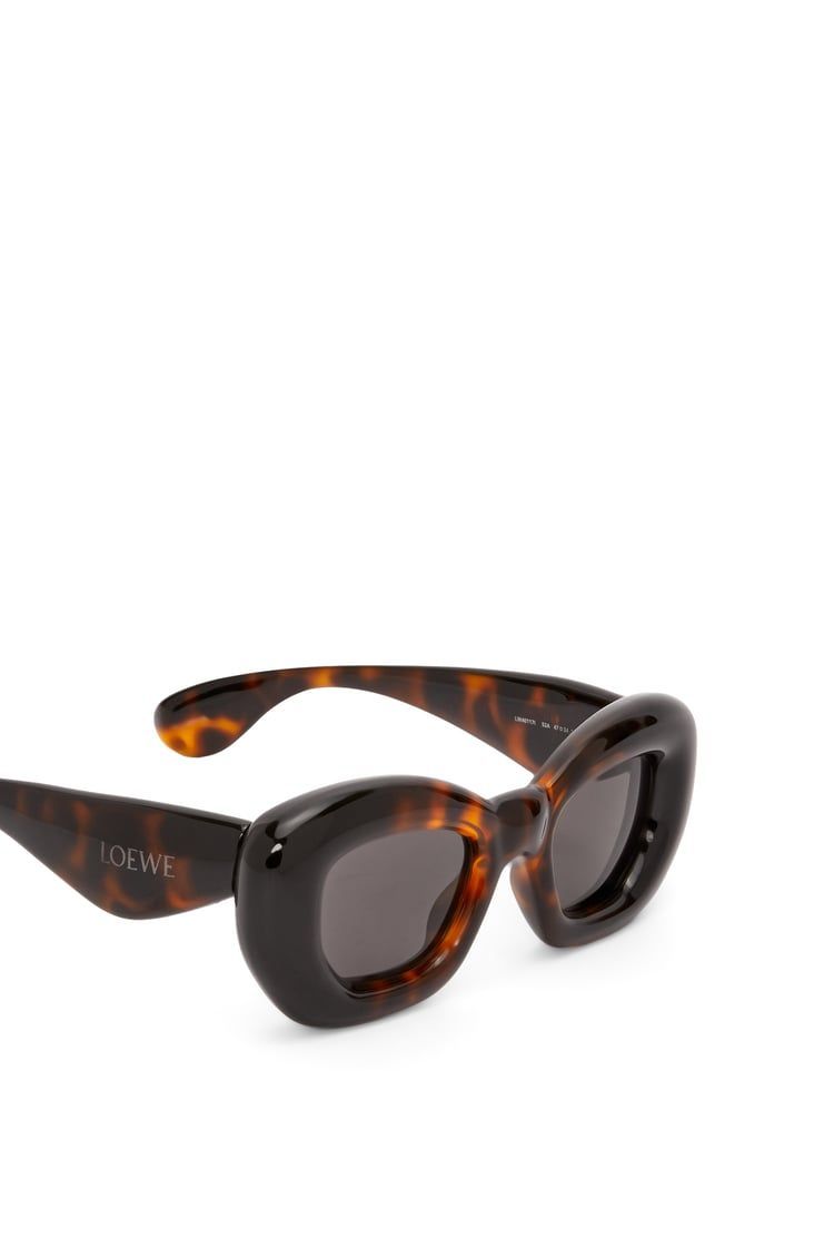 Inflated butterfly sunglasses in nylon