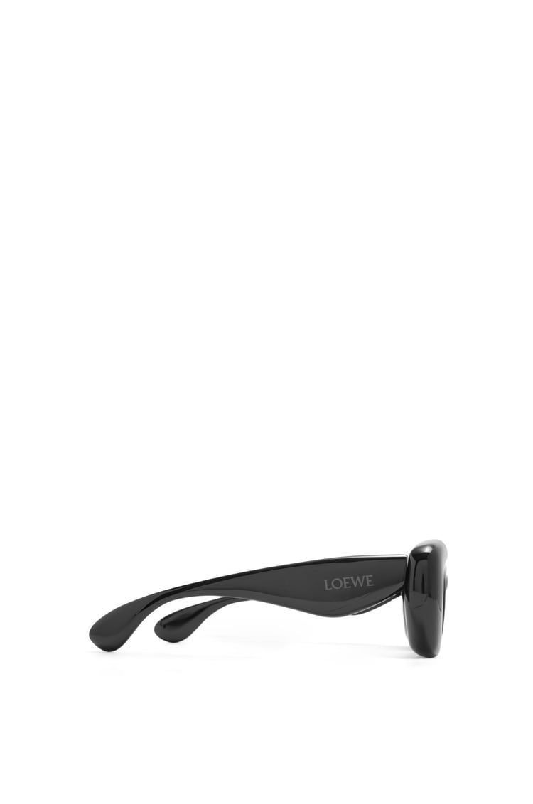 Inflated butterfly sunglasses in nylon
