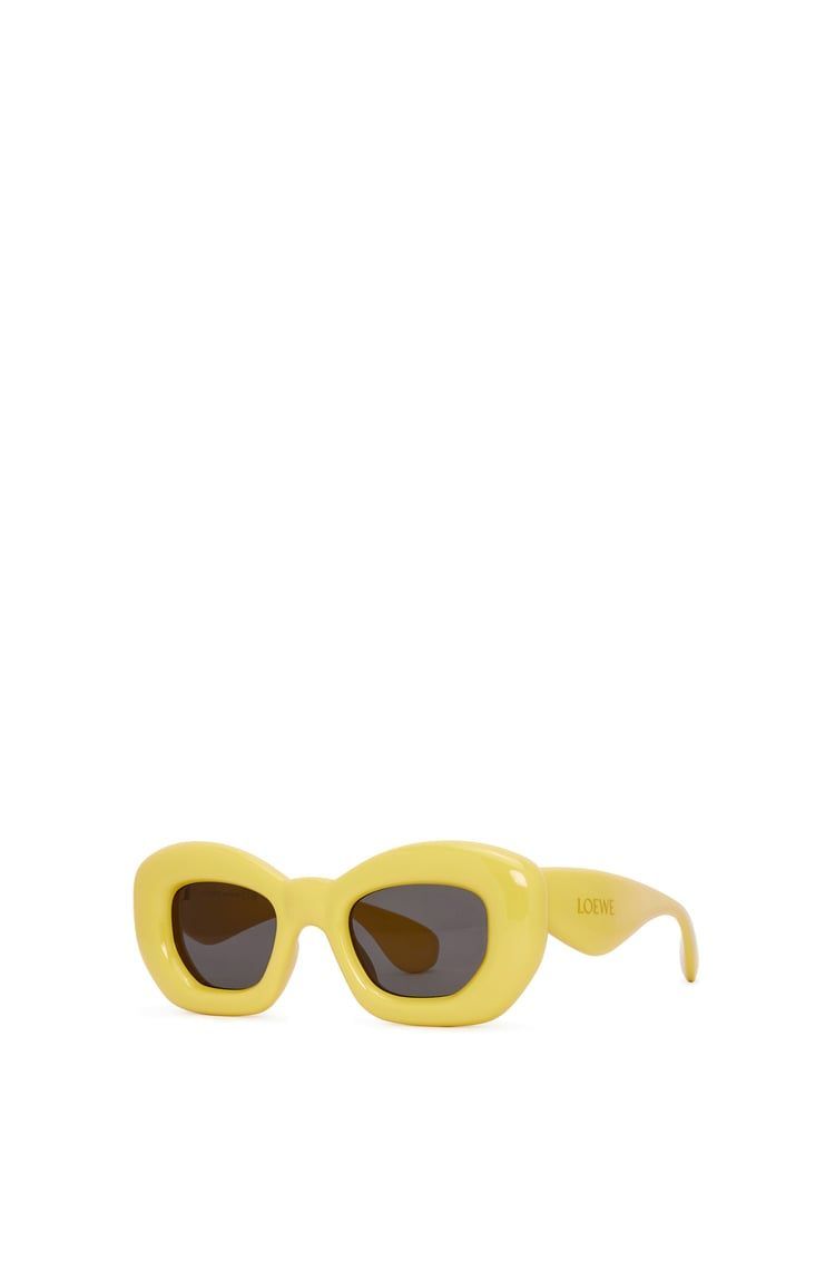 Inflated butterfly sunglasses in nylon