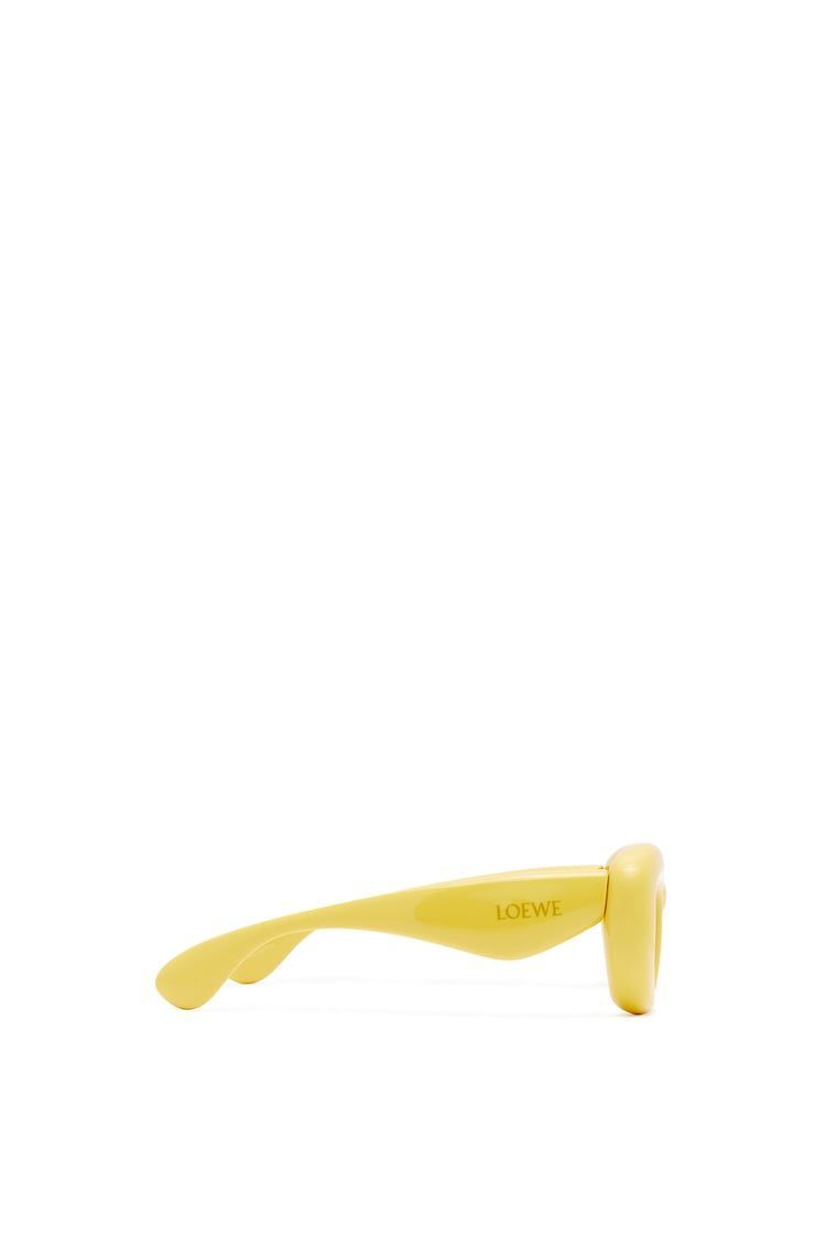 Inflated butterfly sunglasses in nylon