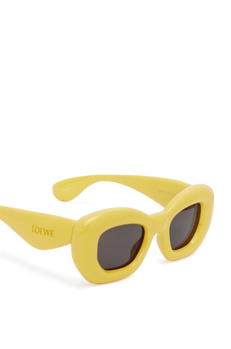 Inflated butterfly sunglasses in nylon