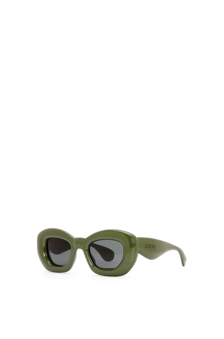 Inflated butterfly sunglasses in nylon