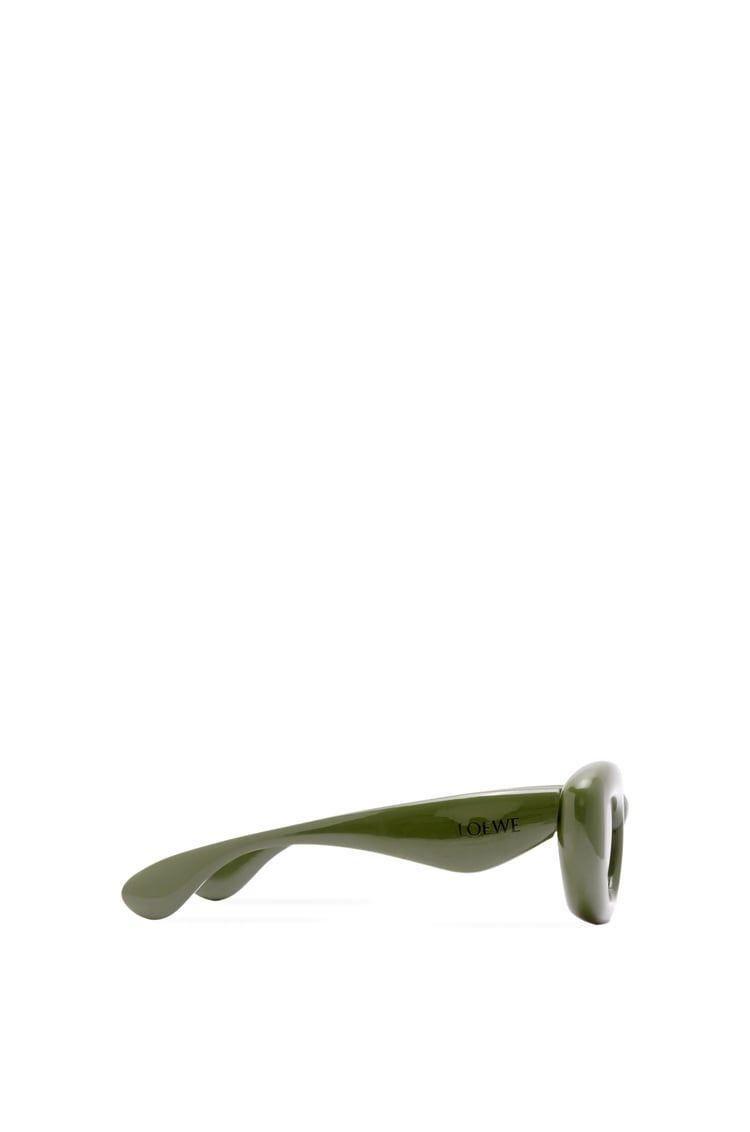 Inflated butterfly sunglasses in nylon