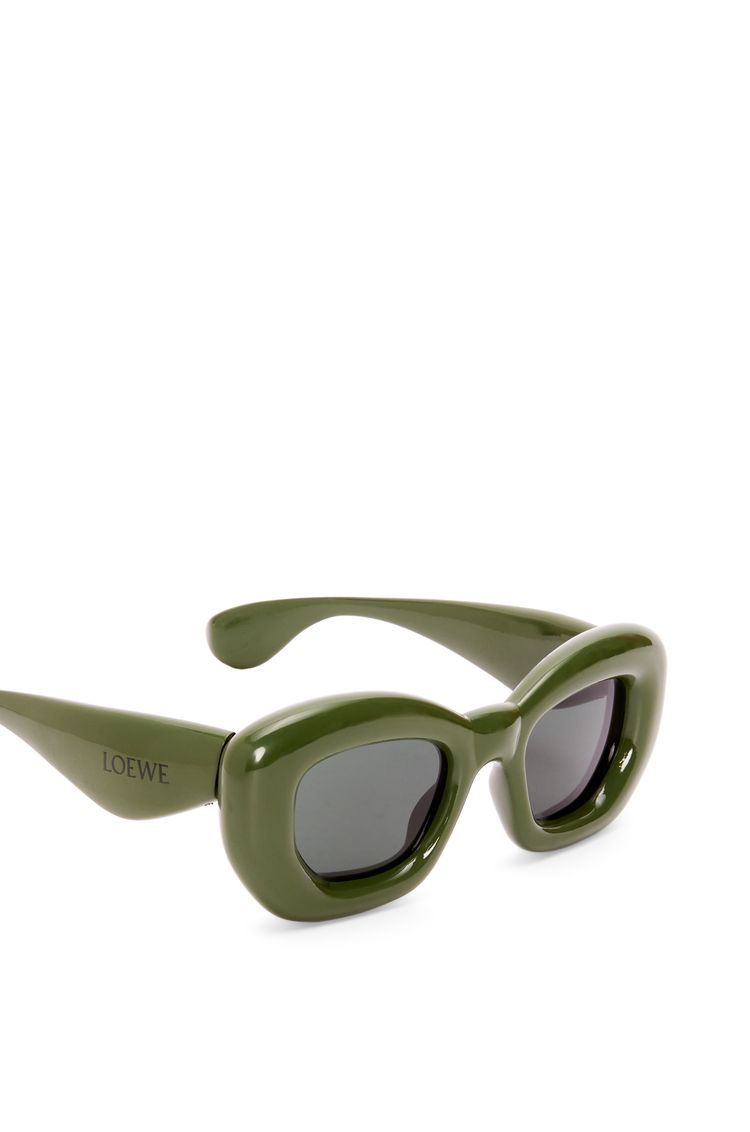 Inflated butterfly sunglasses in nylon