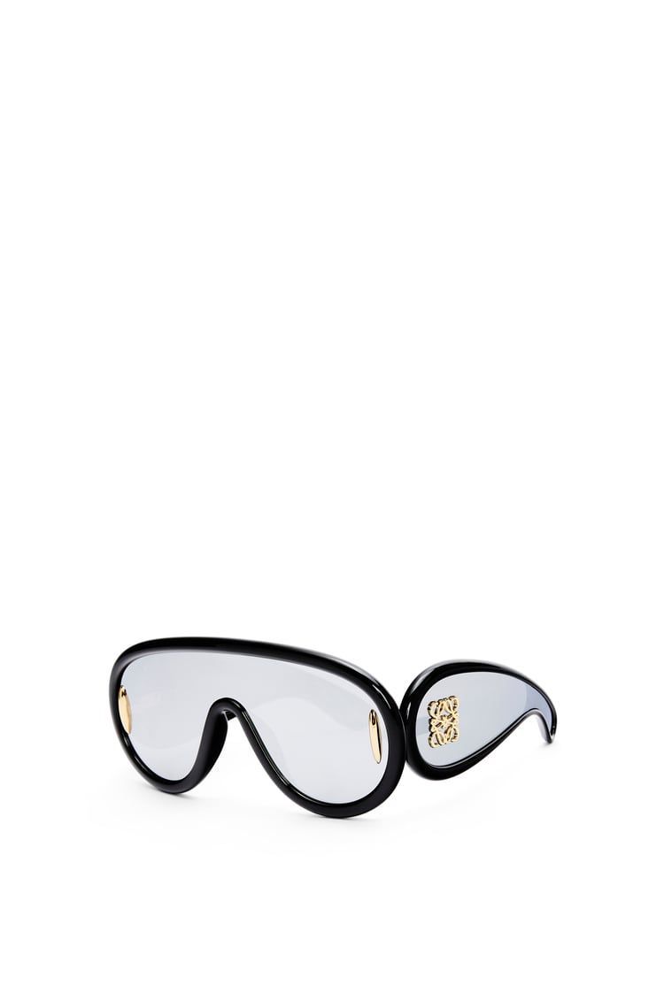 Wave mask sunglasses