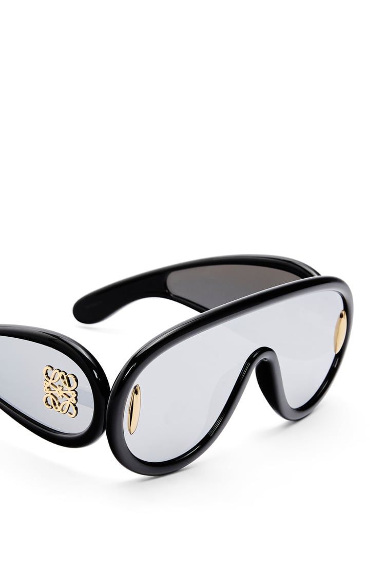 Wave mask sunglasses