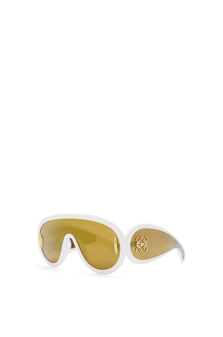 Wave mask sunglasses