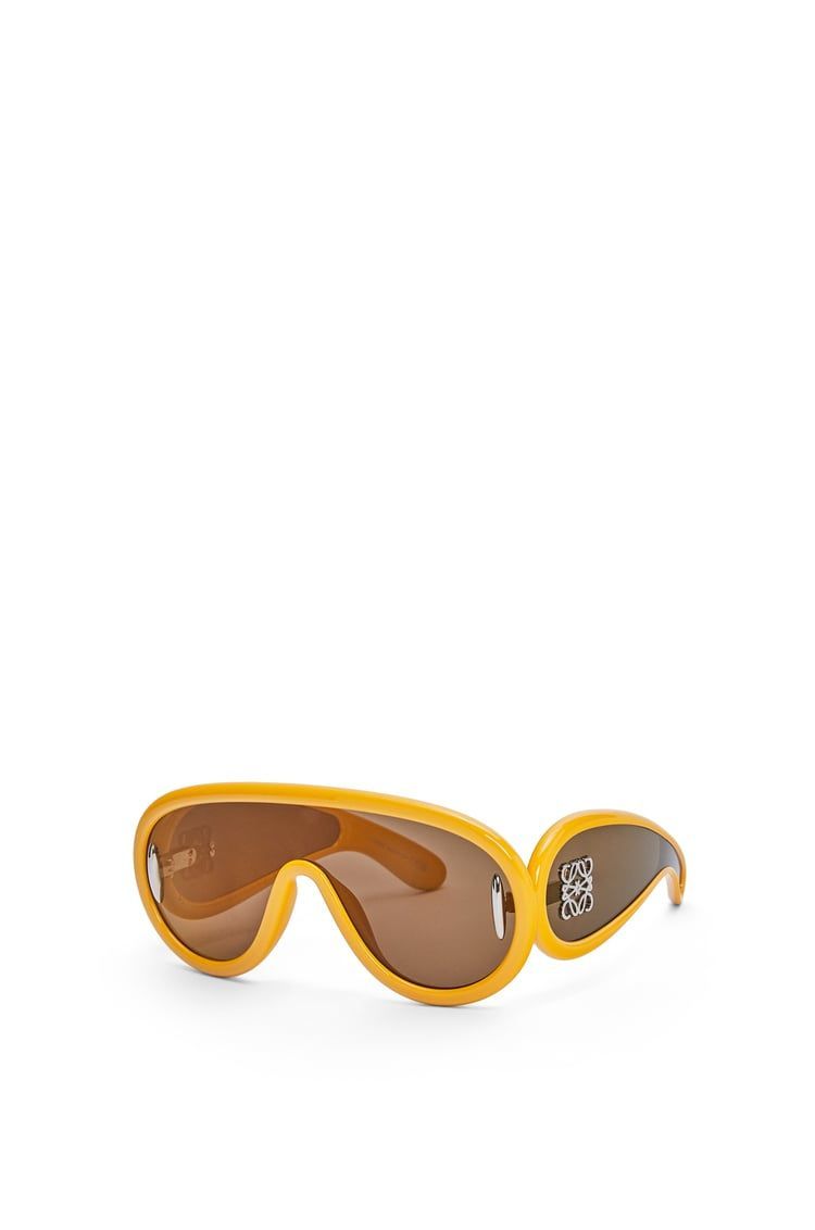 Wave mask sunglasses