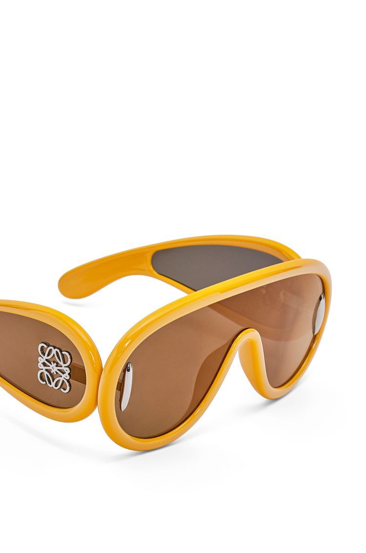 Wave mask sunglasses