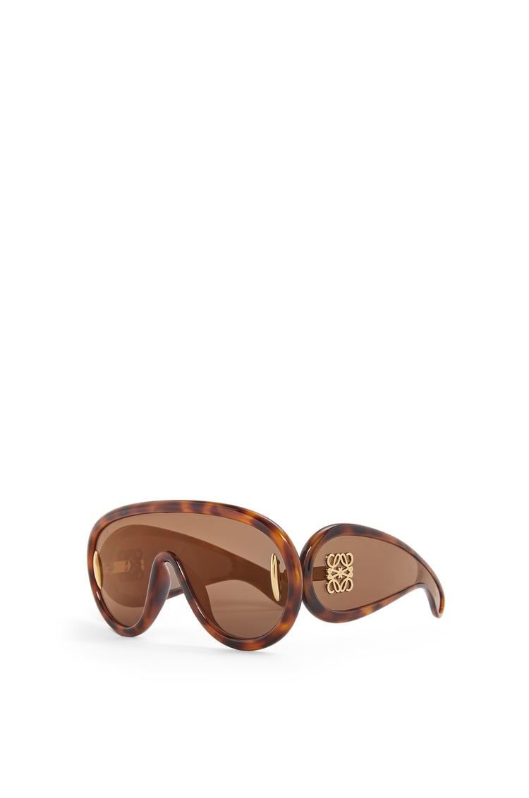 Wave mask sunglasses