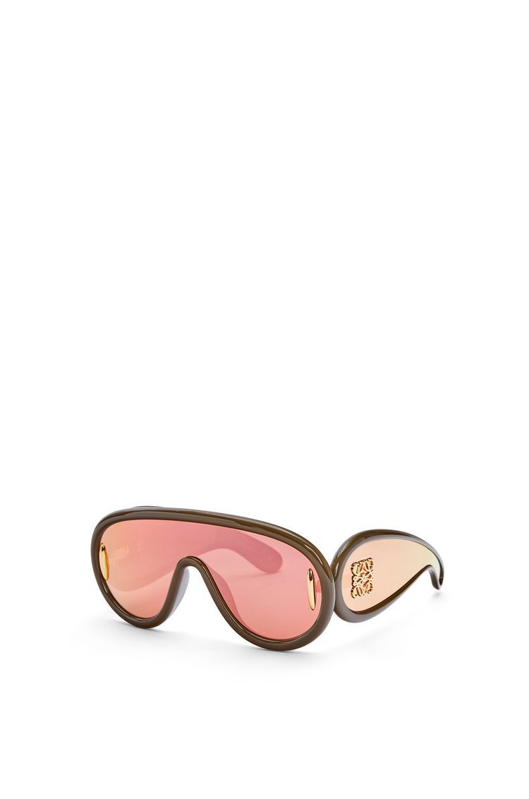 Wave mask sunglasses