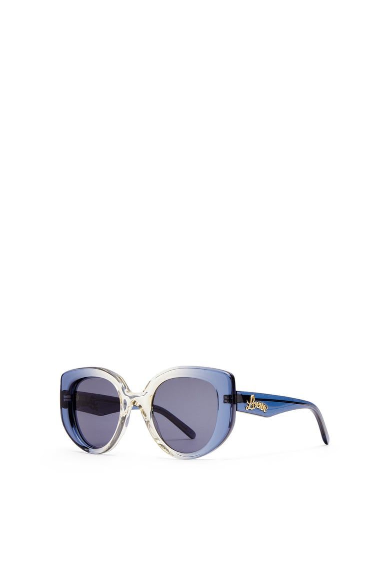 Butterfly sunglasses in acetate