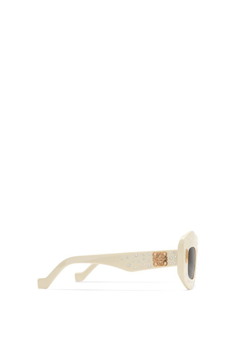 Smooth Pavé Screen sunglasses in acetate