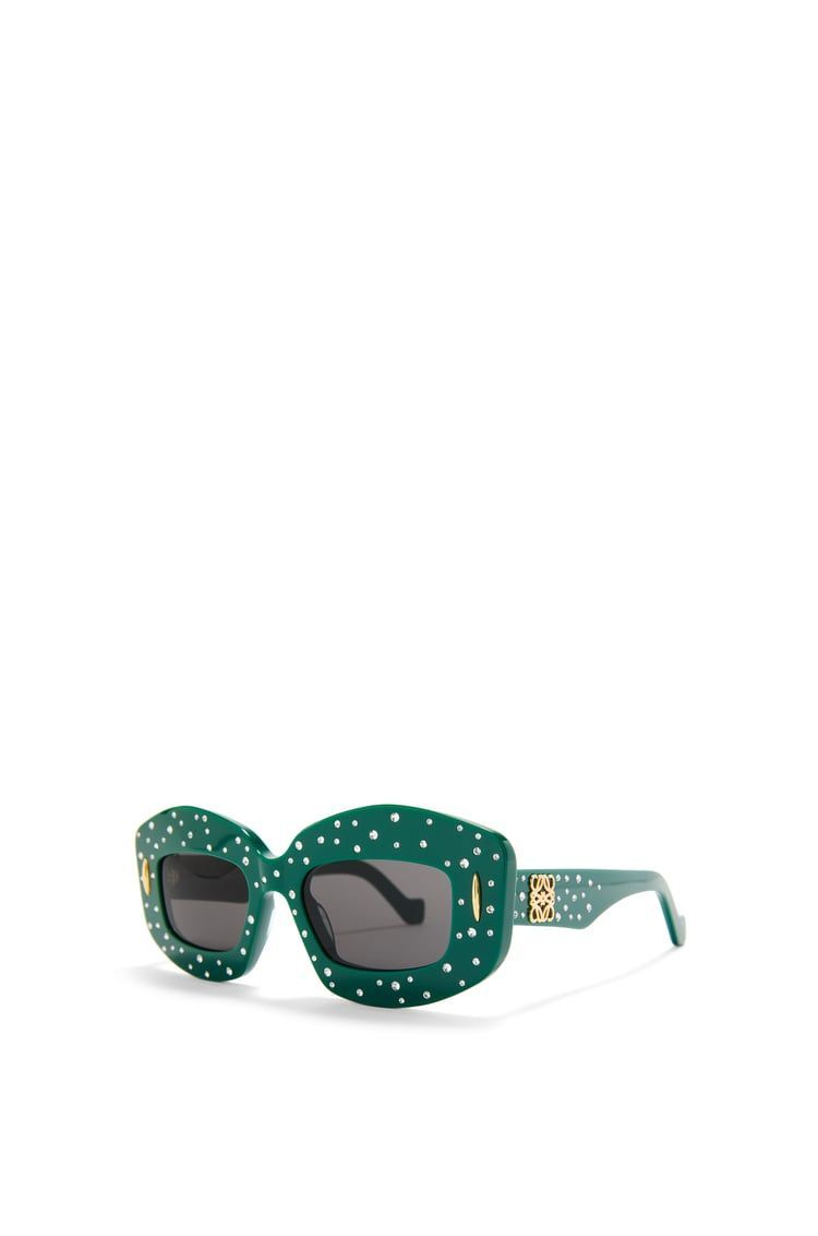 Smooth Pavé Screen sunglasses in acetate