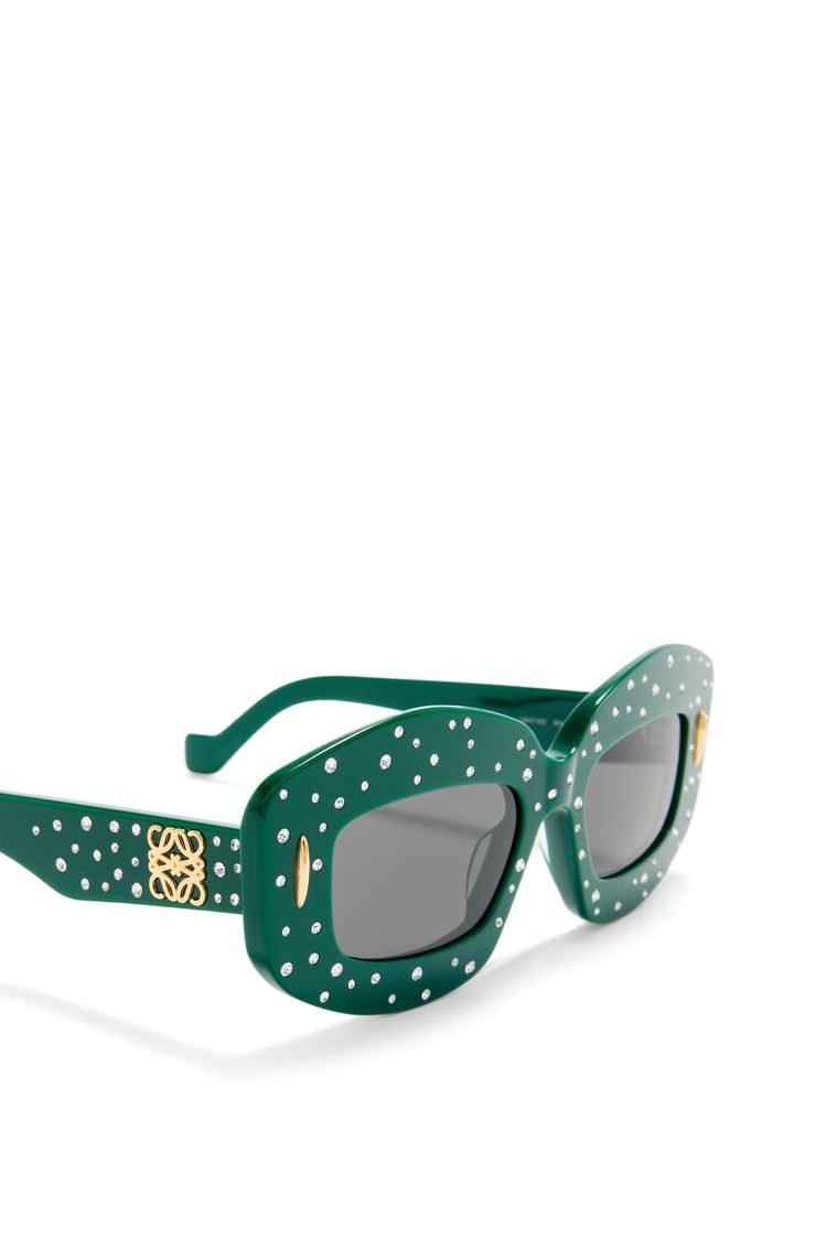 Smooth Pavé Screen sunglasses in acetate