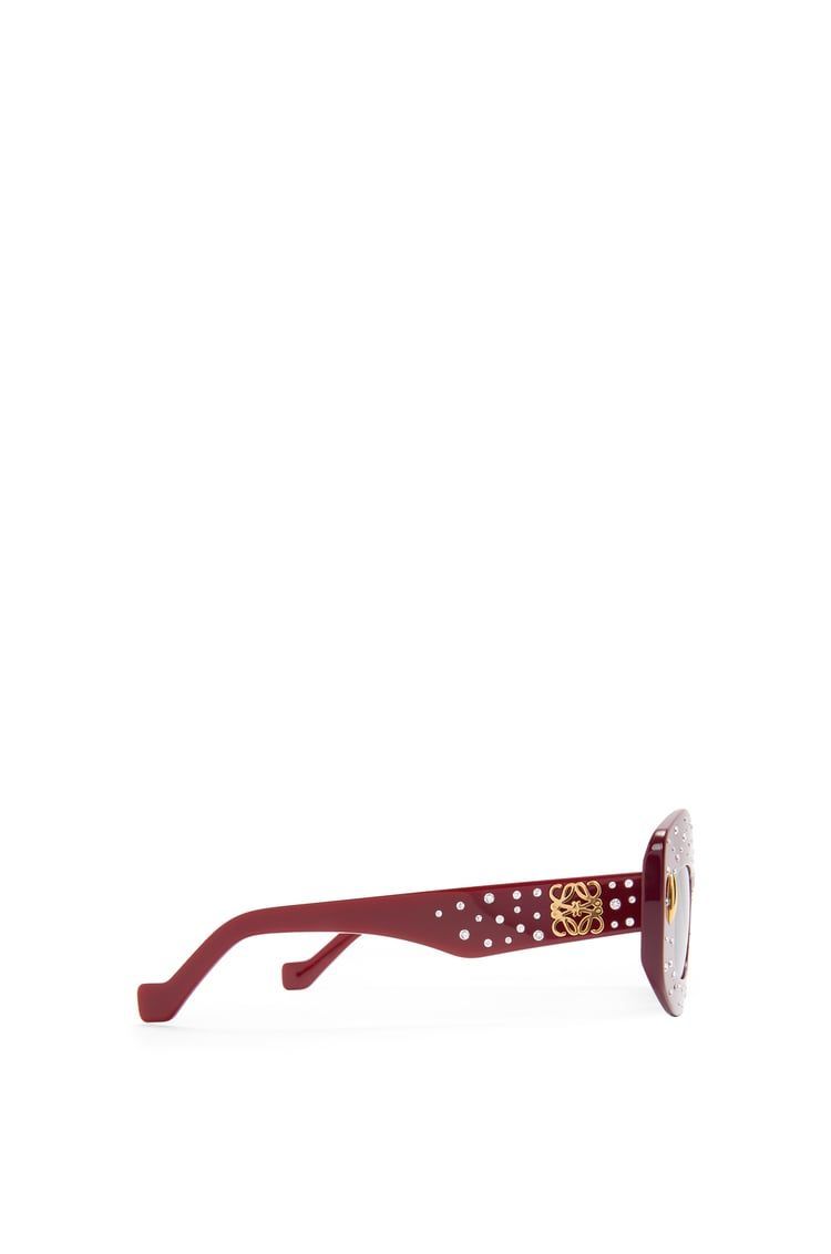 Smooth Pavé Screen sunglasses in acetate
