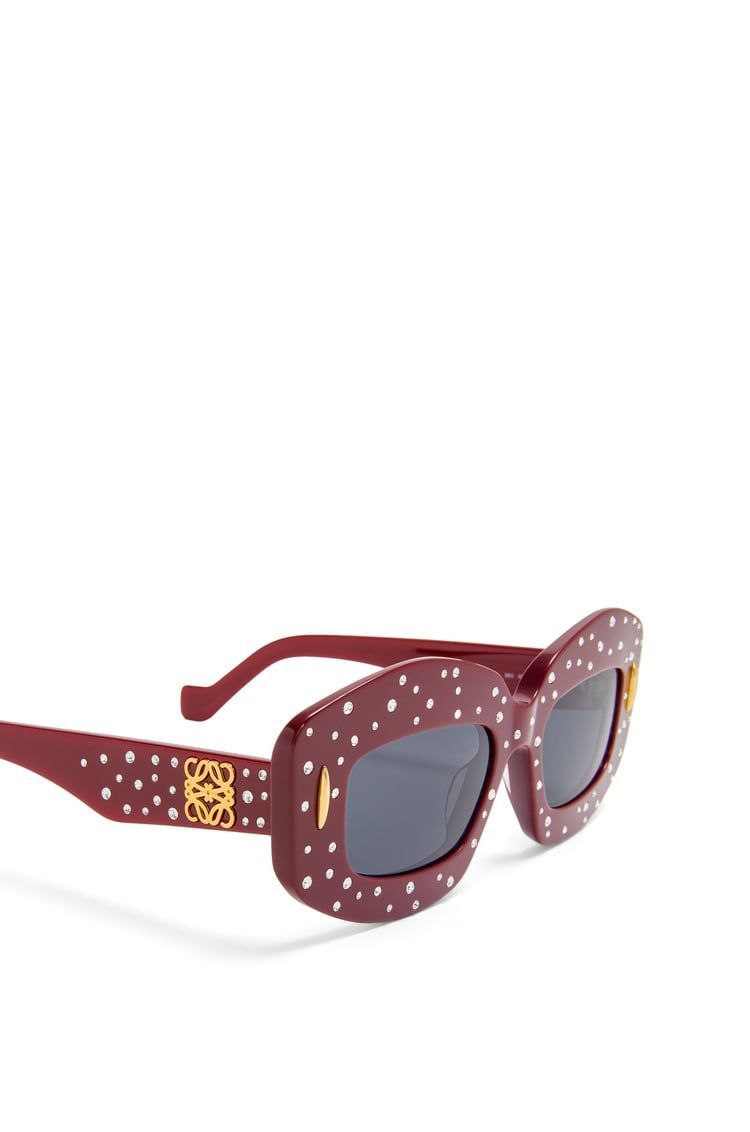 Smooth Pavé Screen sunglasses in acetate