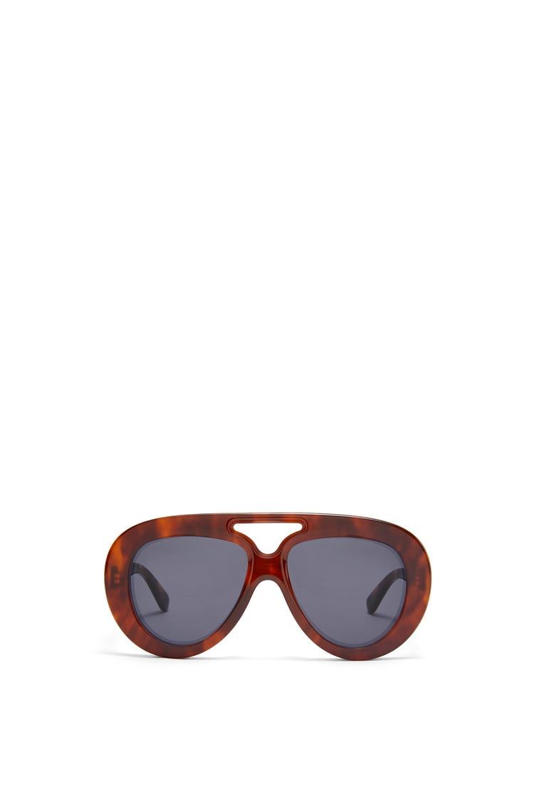 Round Spoiler Aviator sunglasses