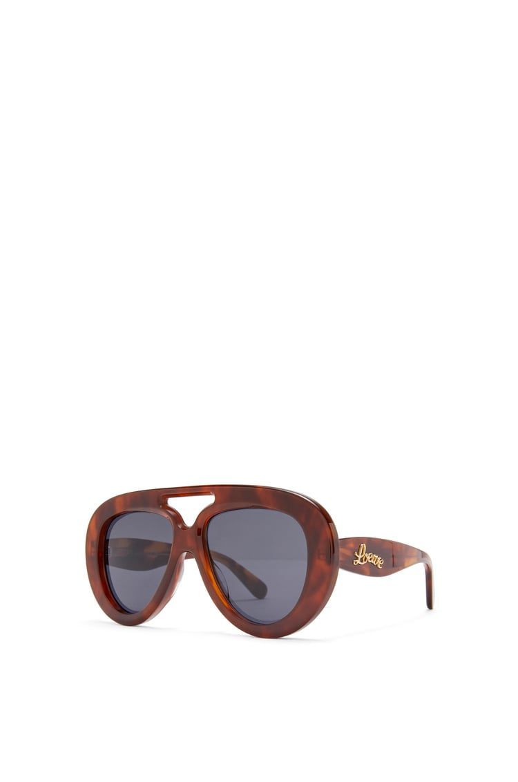 Round Spoiler Aviator sunglasses