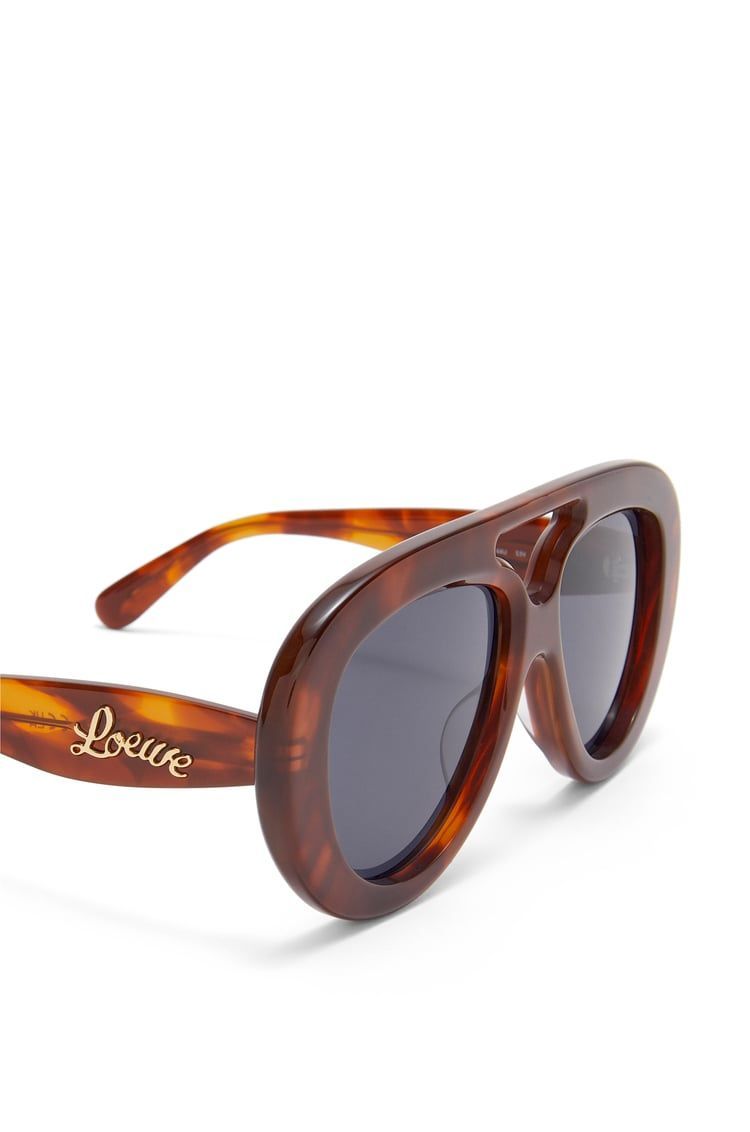 Round Spoiler Aviator sunglasses