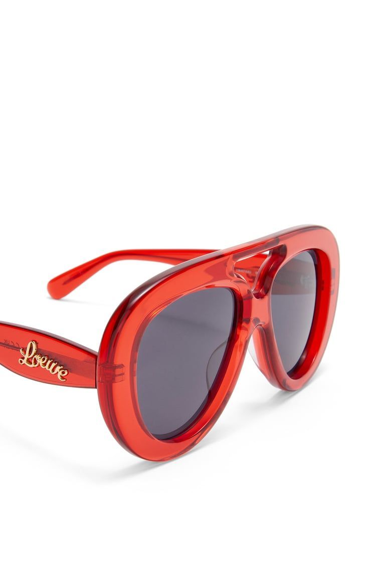 Round Spoiler Aviator sunglasses