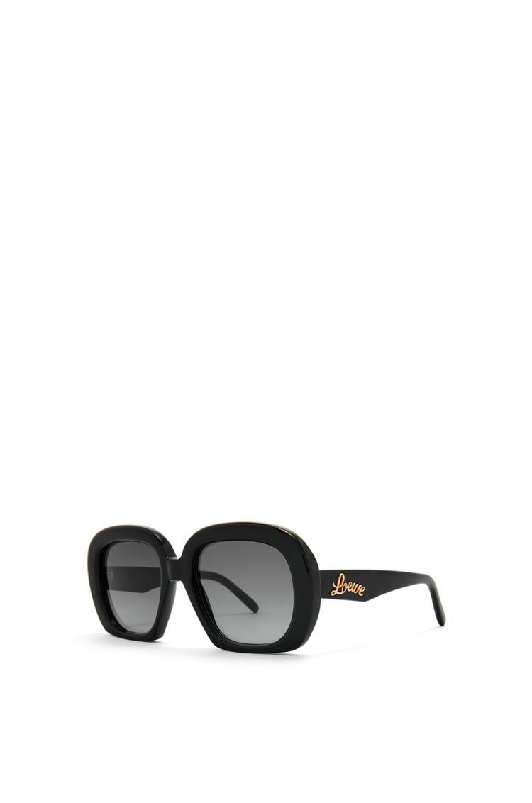 Square halfmoon sunglasses
