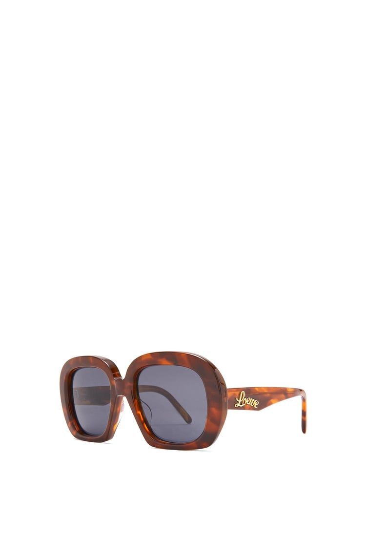 Square halfmoon sunglasses