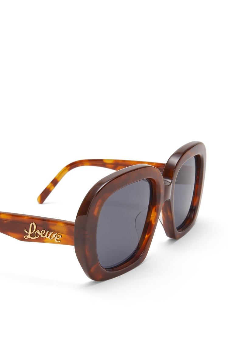 Square halfmoon sunglasses
