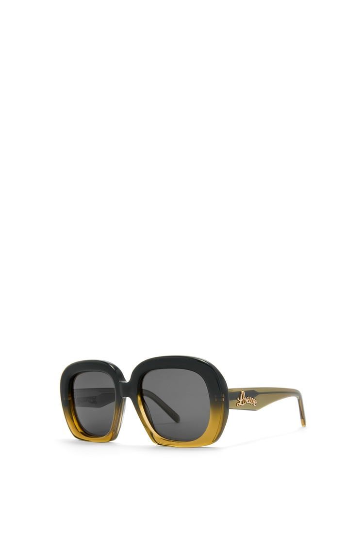 Square halfmoon sunglasses
