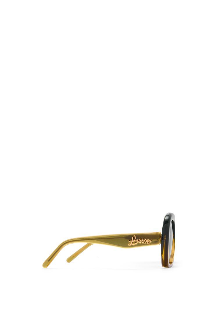 Square halfmoon sunglasses