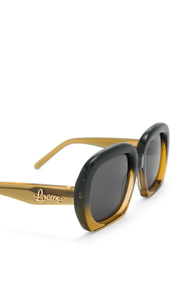 Square halfmoon sunglasses