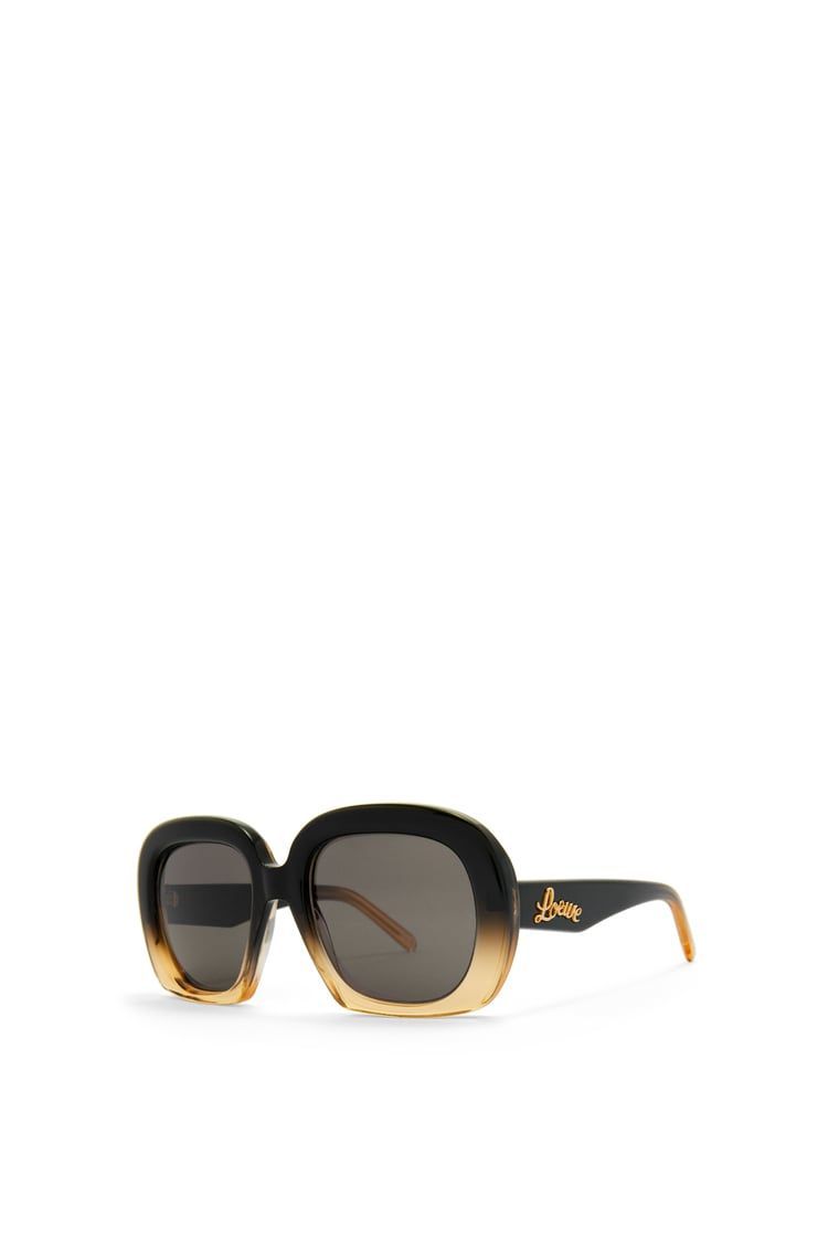 Square halfmoon sunglasses