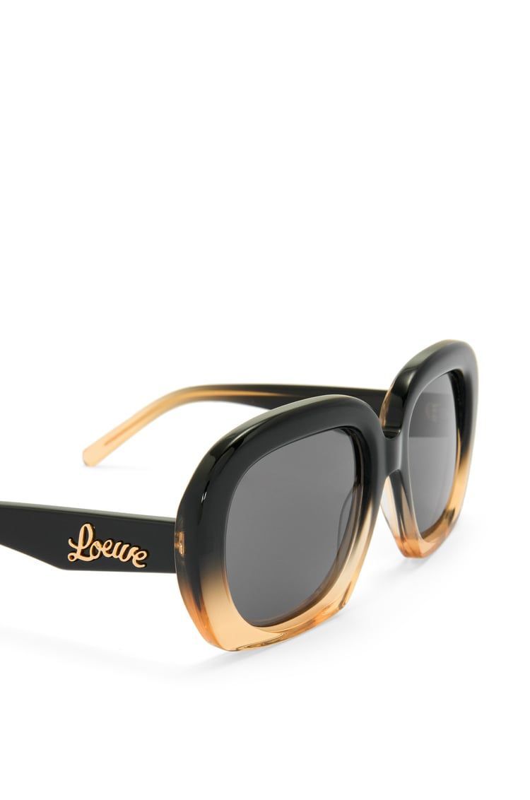 Square halfmoon sunglasses