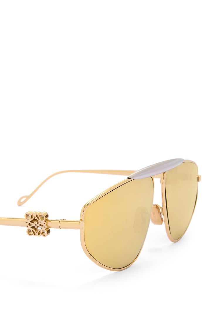 Spoiler new aviator sunglasses in metal
