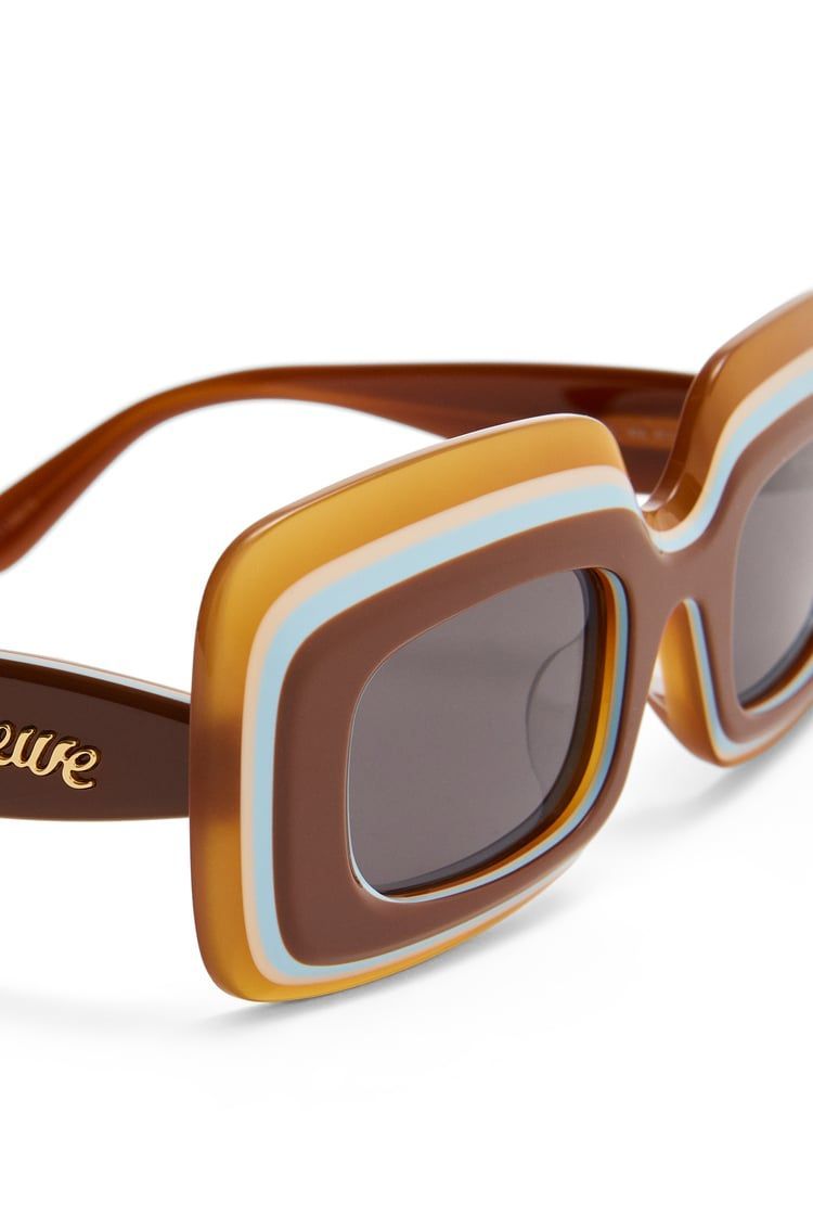 Multilayer Rectangular sunglasses