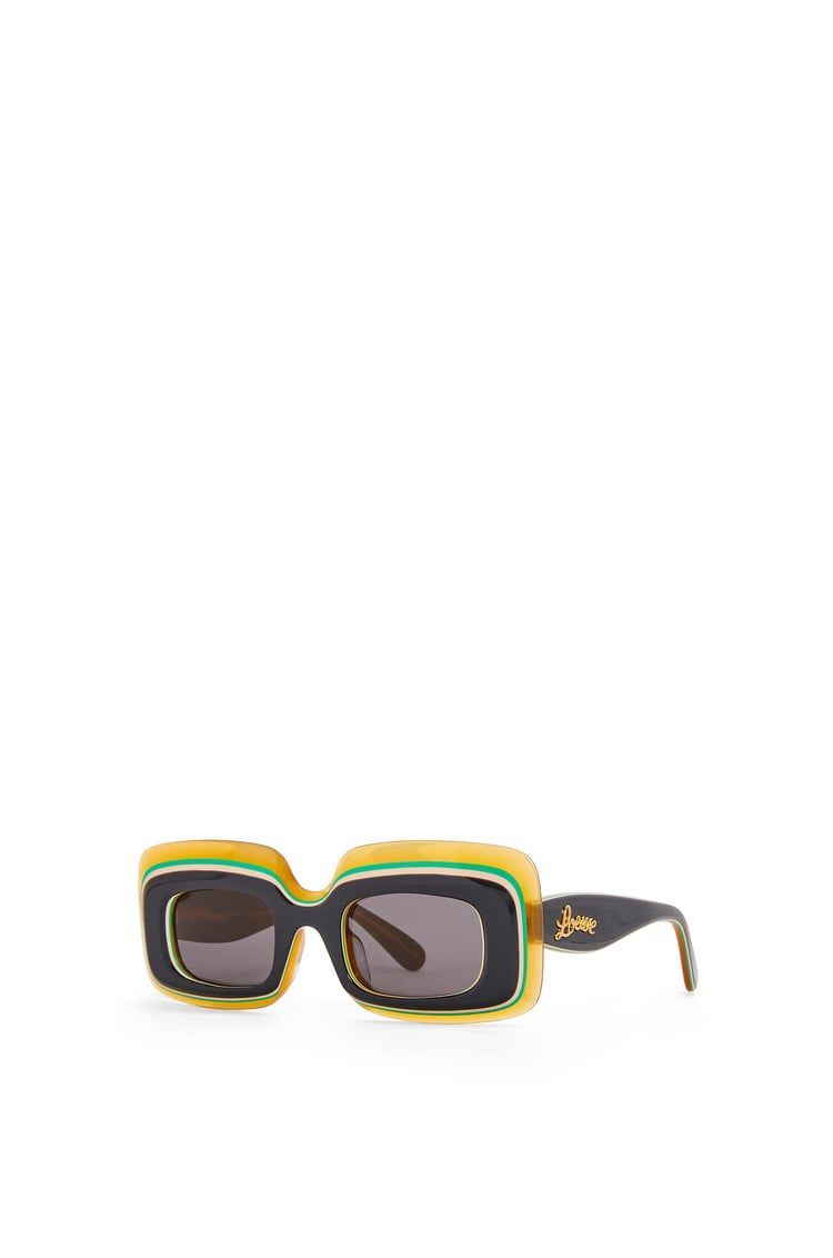 Multilayer Rectangular sunglasses