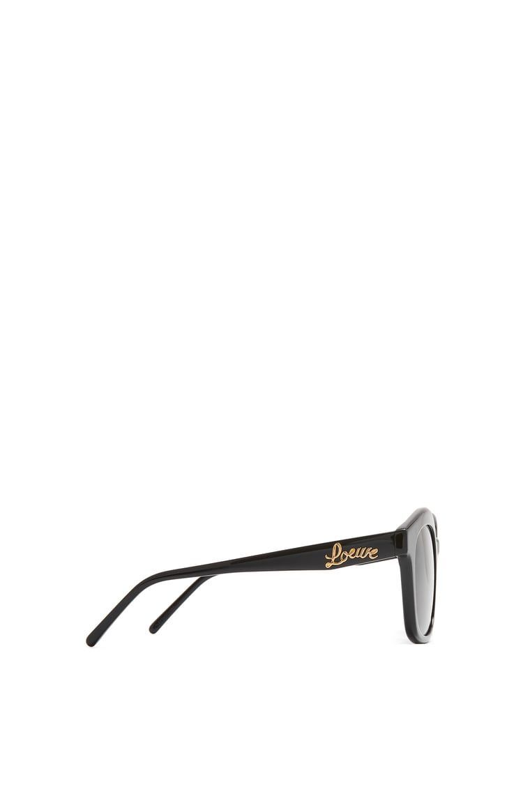 Browline sunglasses in acetate