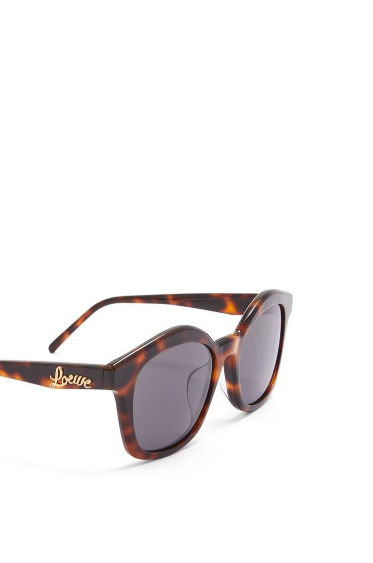 Browline sunglasses in acetate