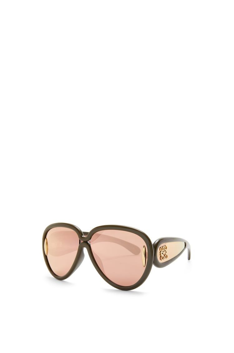 Pilot Mask sunglasses in acetate and nylon