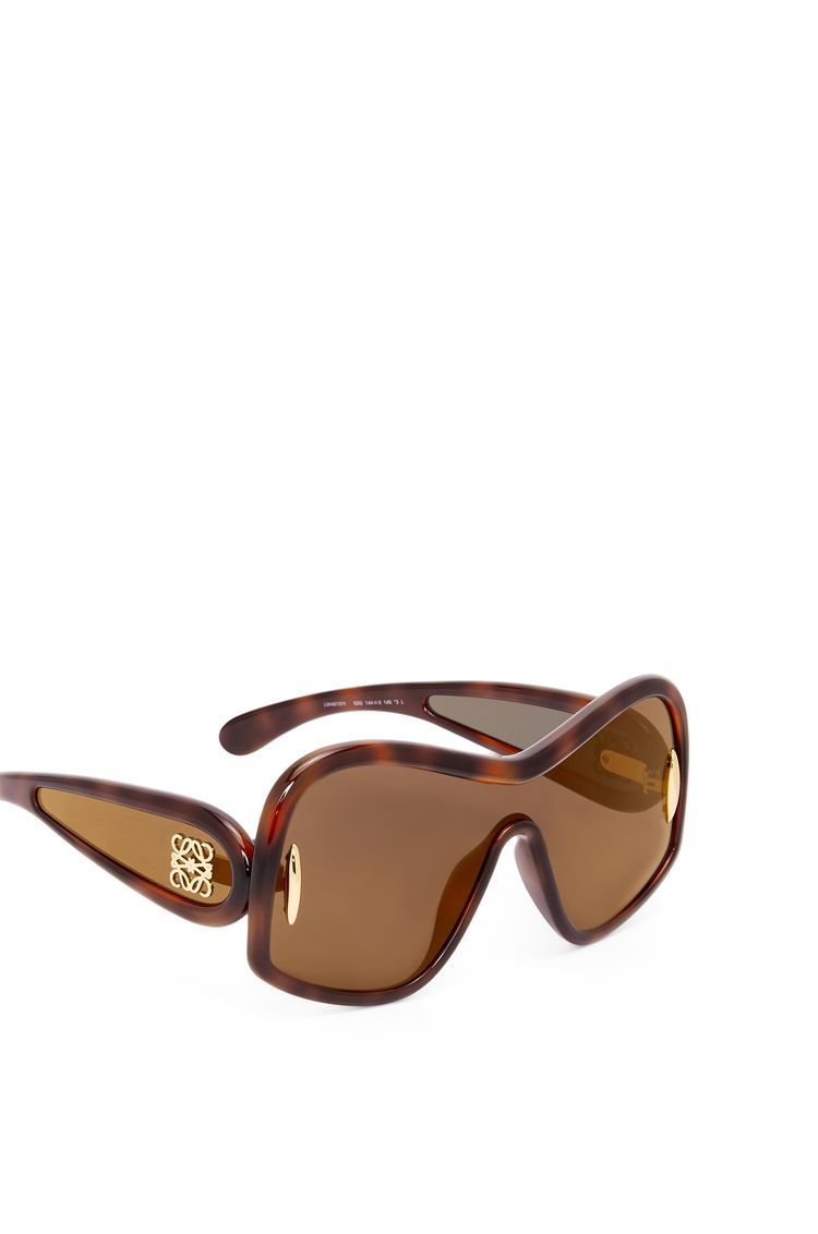 Square Mask sunglasses in acetate and nylon