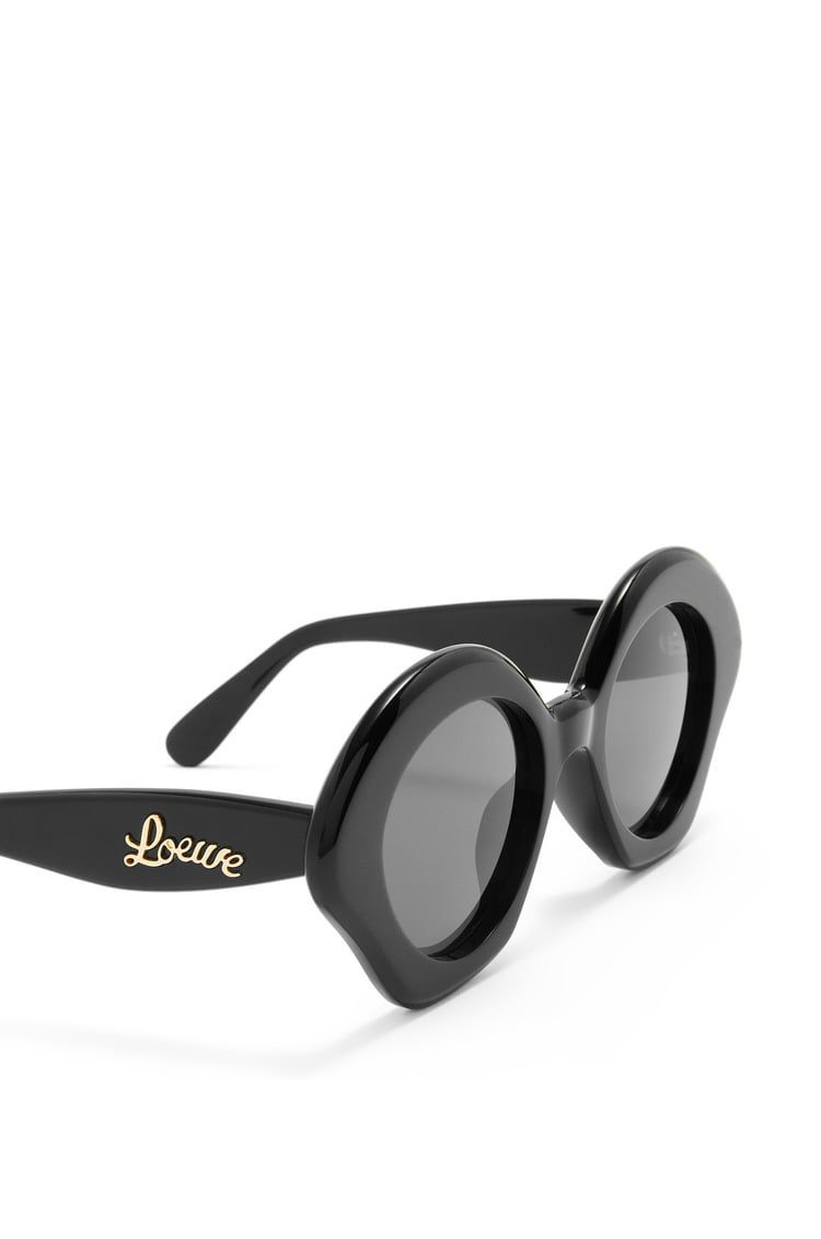 Bow sunglasses in acetate