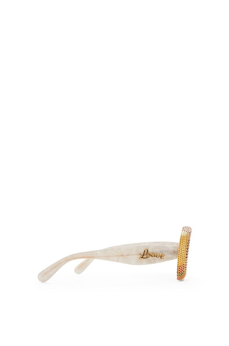 Pavé Oval sunglasses