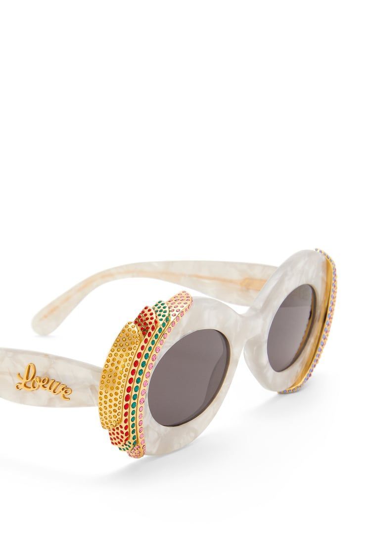 Pavé Oval sunglasses