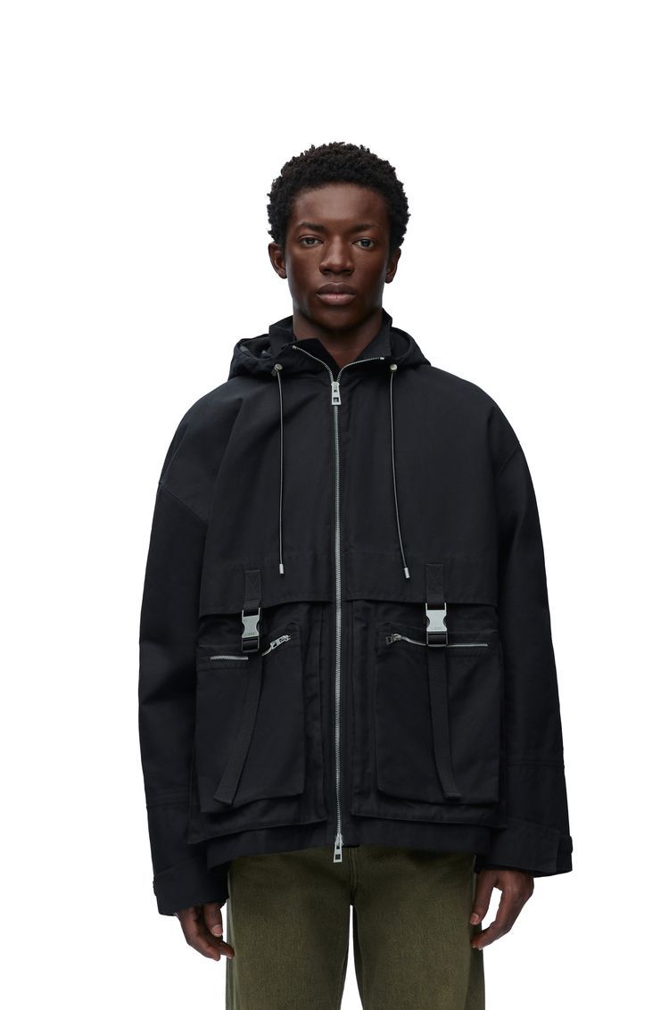 Parka in cotton