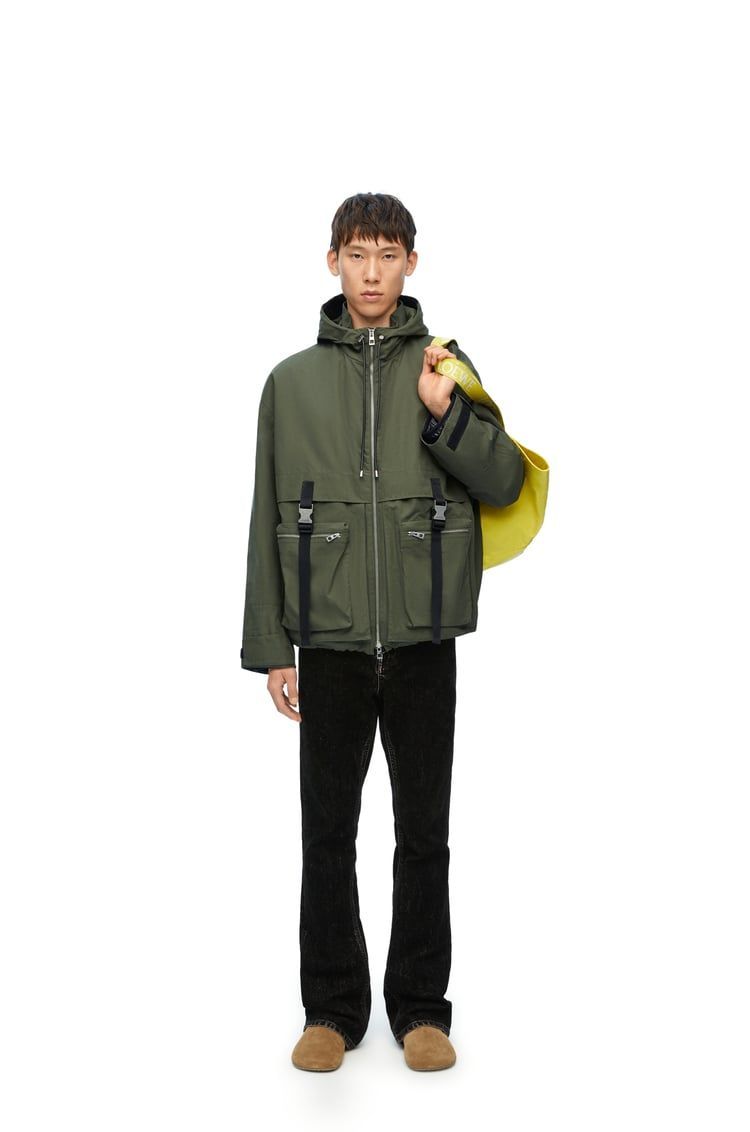 Parka in cotton