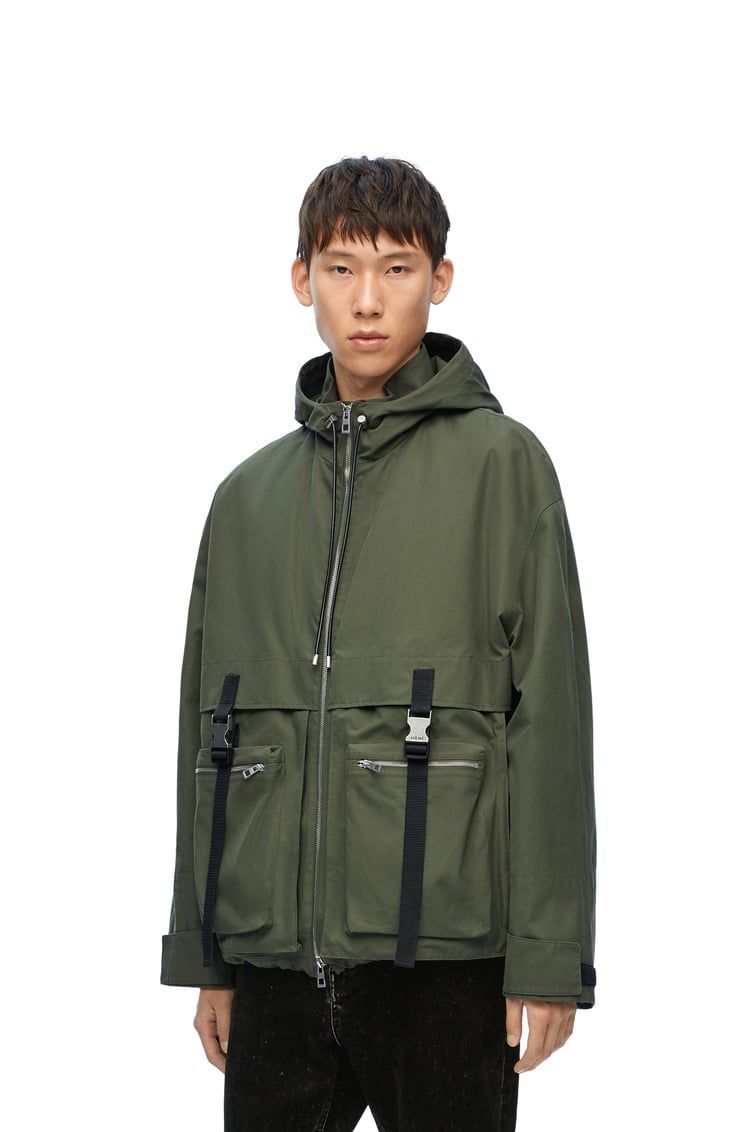 Parka in cotton