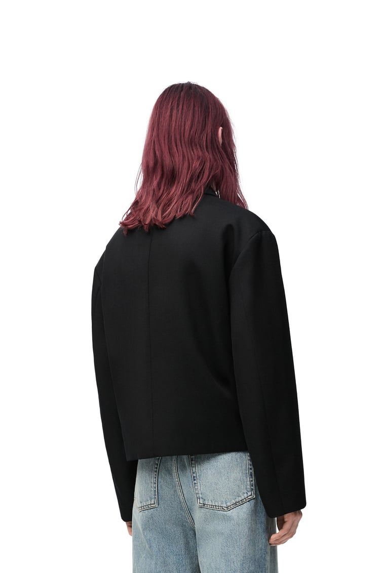 Workwear jacket in wool