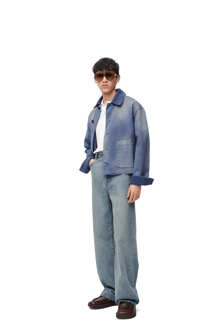 Workwear jacket in cotton