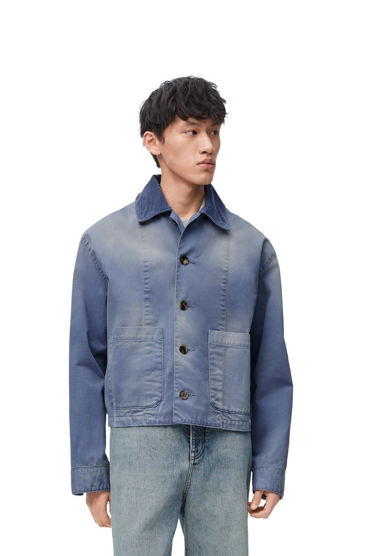 Workwear jacket in cotton